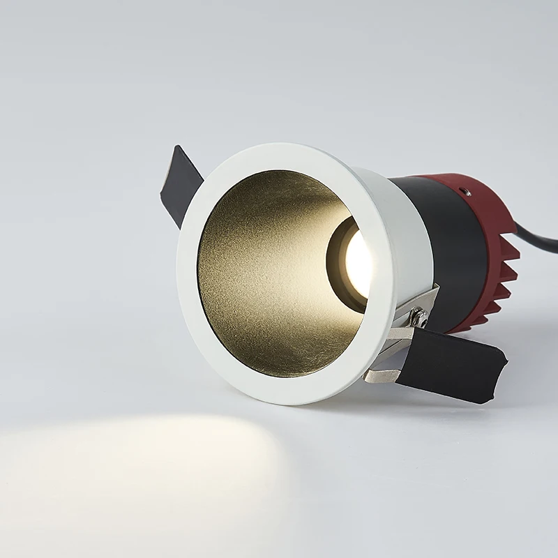 Светодиодный прожектор для дома, лампа для отеля, антибликовый Светодиодный точечный светильник, потолочный Точечный светильник 7 Вт, 12 Вт