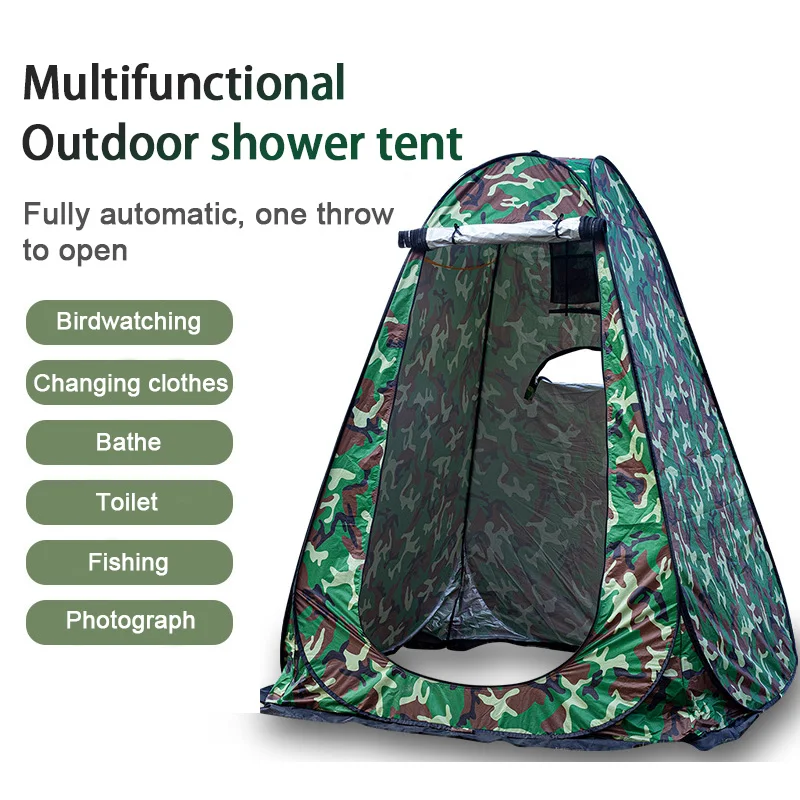 Portable Shower Tent Outdoor Changing Station Camping Car Side Shower Enclosure Shower Tent Car