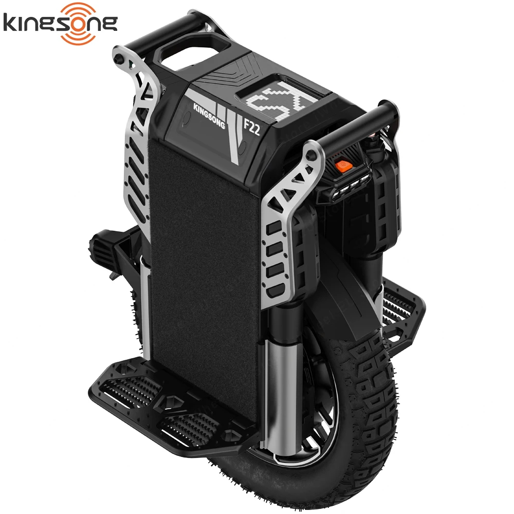 Новейшая батарея KingSong F22 Pro 176 В 3108Wh 50S 5500 Вт двигатель 130 + км/ч скорость холостого хода 100 мм подвеска 2 75-14 Моноцикл