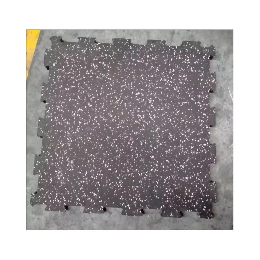 High Reliability Commercial Composite Gym Protective Rubber Floor Mat Tile