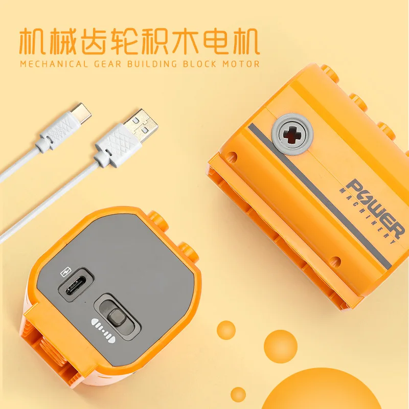 9656 Power Gear Motor Compatible with Large Particles for Gears Sets