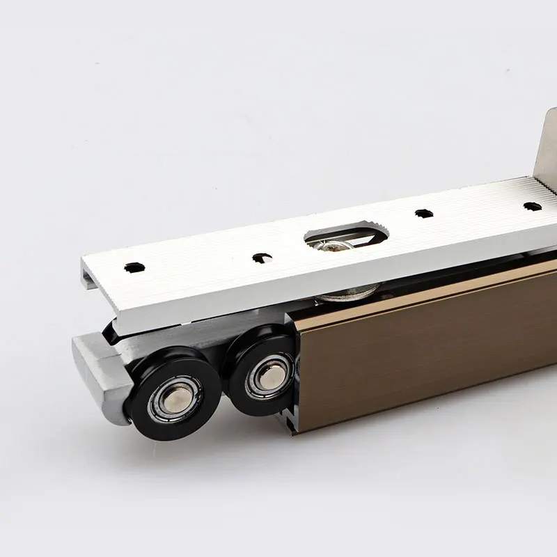 Fast Delivery 60kg Double Soft Closing System Soft Closing Sliding Door Roller With Damper