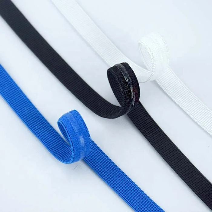 anti slip China Manufacturer elastic silicone Sewing decoration Exercise Belt Neck Tape Webbing