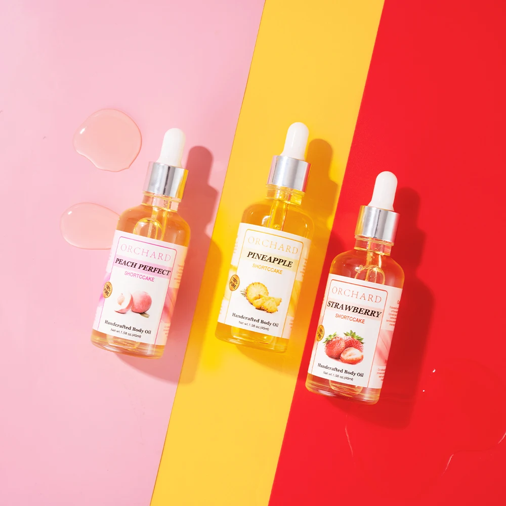 Private Label Body Juice Oil Body Massage Essence Oil Moisturizing Nourishing Fragrance Brightening Body Juice Oil