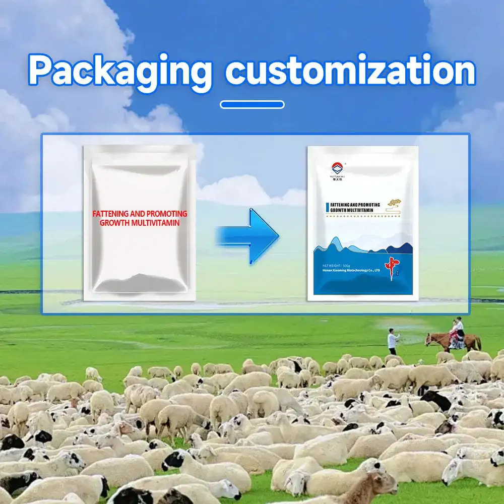 Animal vitamins probiotics supplements to gain weight growth booster for roosters broiler chickens birds poultry feed additives