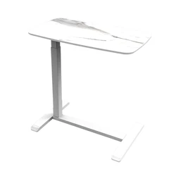 Healthy hospital medical overbed bed table Height adjustable desk