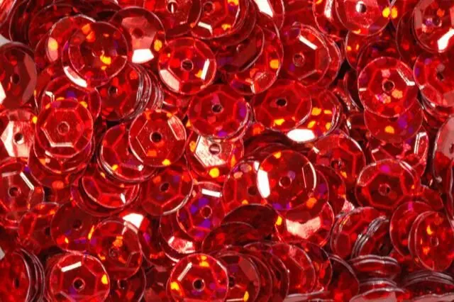 Factory bulk cheap price purple PET Loose Sequins Paillettes with hole for DIY garments sequin fabric