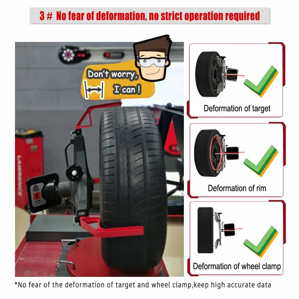 New Customized Workshop Equipment touchless wheel alignment and Tools Tire Service Tire Changer Wheel Balancer Combo with CE