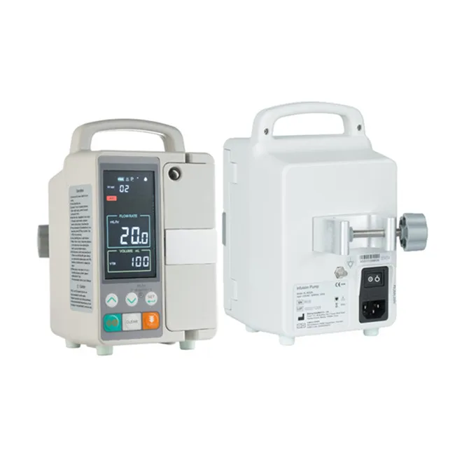 Medical Pet Portable LCD Touch Screen Intravenous Veterinary Infusion Pumps Iv Drip Infusion Pump