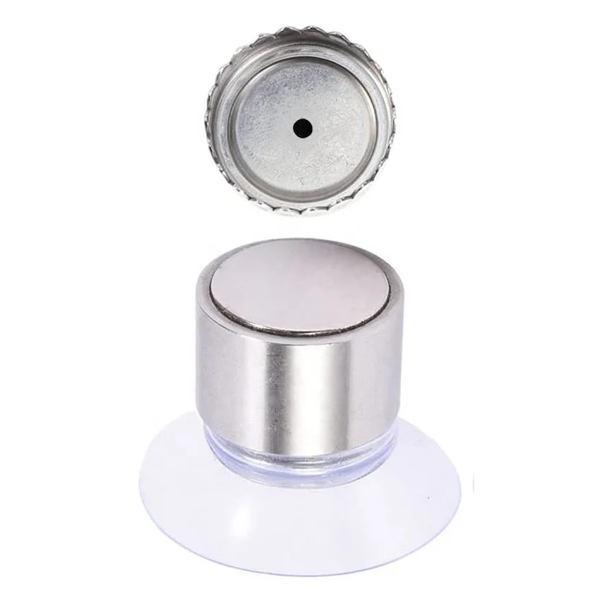 Punch free magnetic soap holder suction cup soap organizer soap float holder
