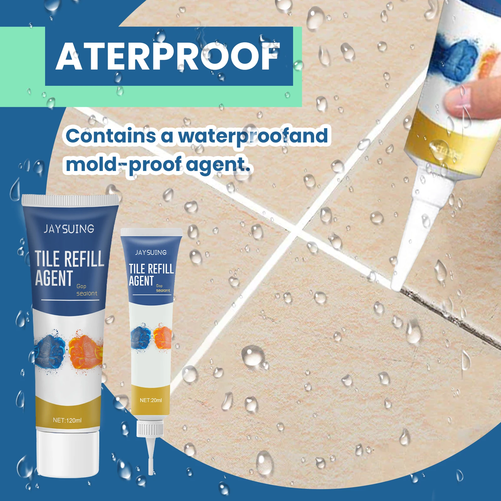 Jaysuing OEM&ODM Adhesive Tile Multipurpose Strong Tile Adhesive Glue Waterproof Sealant For Ceramic Tiles