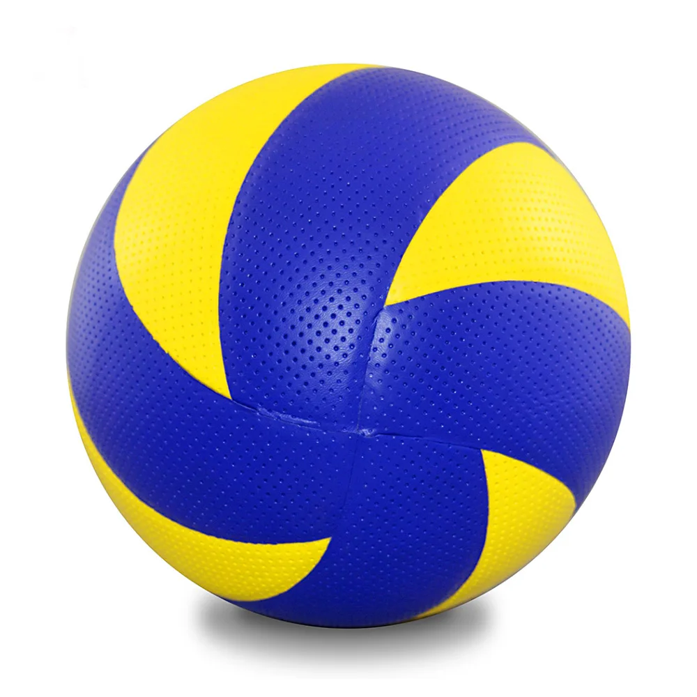 Customized high quality promotional PU red volleyball ball