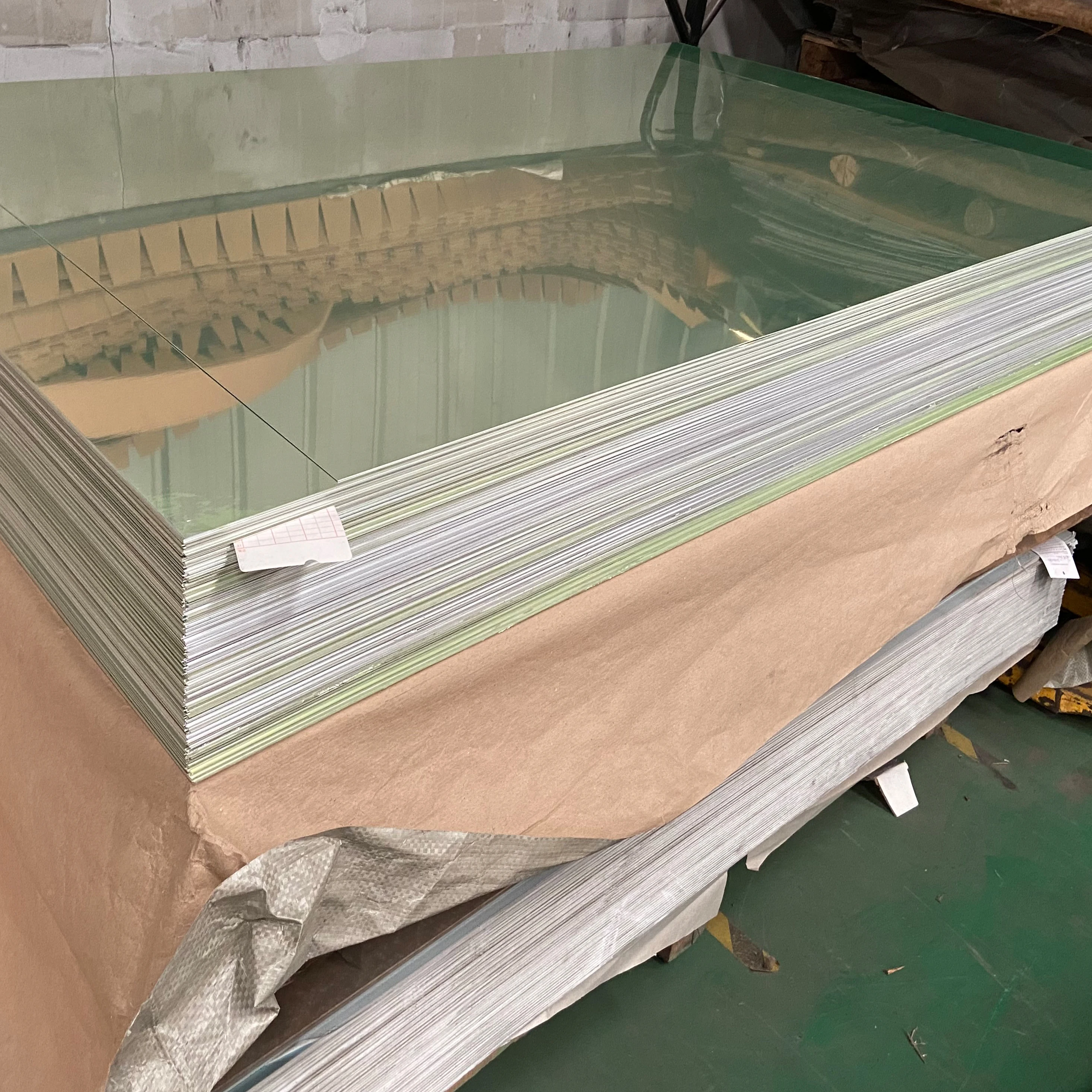 High reflective Mirror reflective aluminum coil price aluminum mirror reflector sheet in stock mirror aluminium sheet