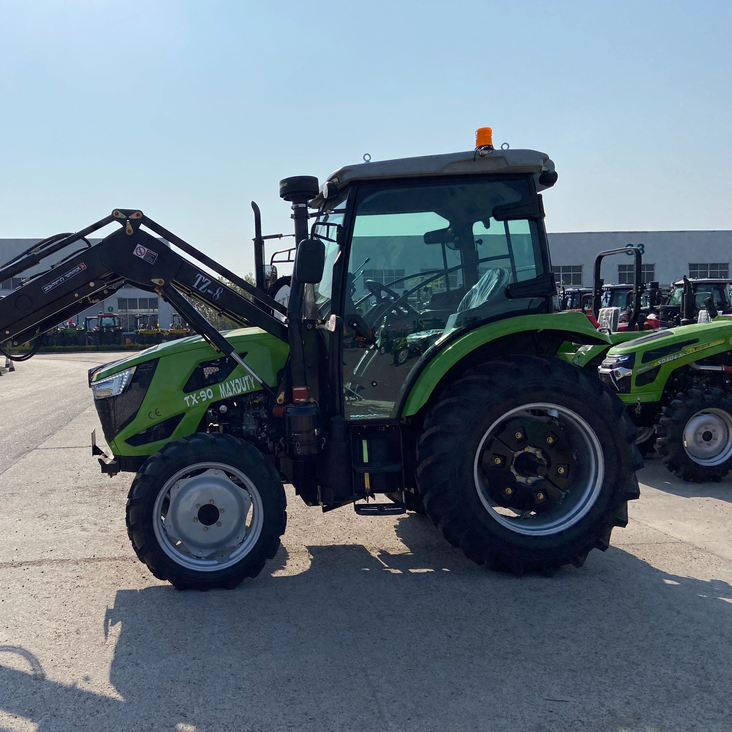 Новое высокое качество 50HP 60HP 70hp 80hp 90hp 100hp сельскохозяйственный трактор фермы