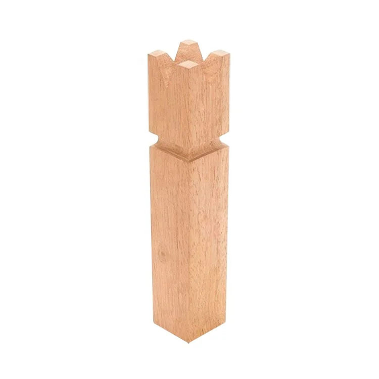  Уличный деревянный Игровой набор Kubb Yard из натурального цвета для