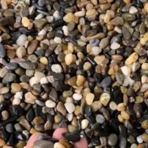 Небольшой декоративный фильтр для воды с 6-9 мм каменными цветочными горшками подогревом пола