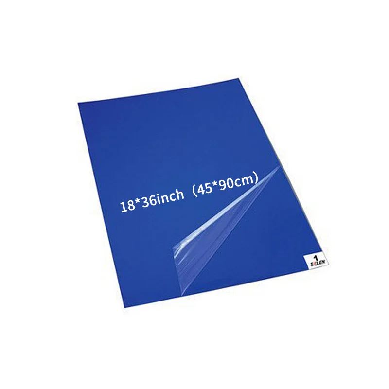 disposable washable PE sticky mat cleaning dust