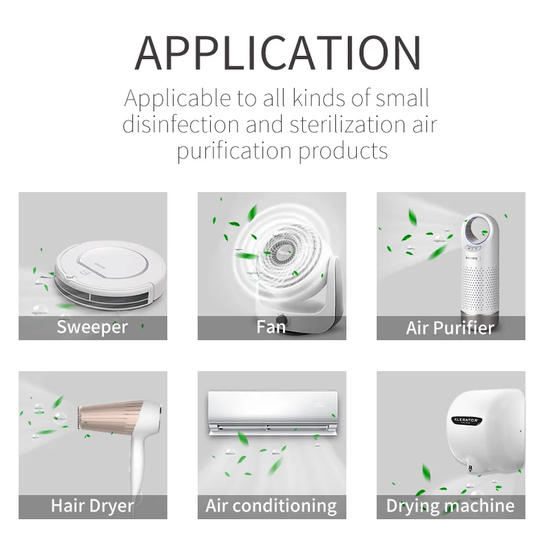 2022 HOT SALE  DC 12V small  negative ion generator air conditioner spare parts