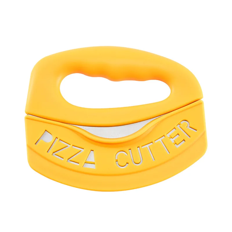 Hot selling stainless steel pizza cutter with protective cover, flour cutting, multi-purpose cutting