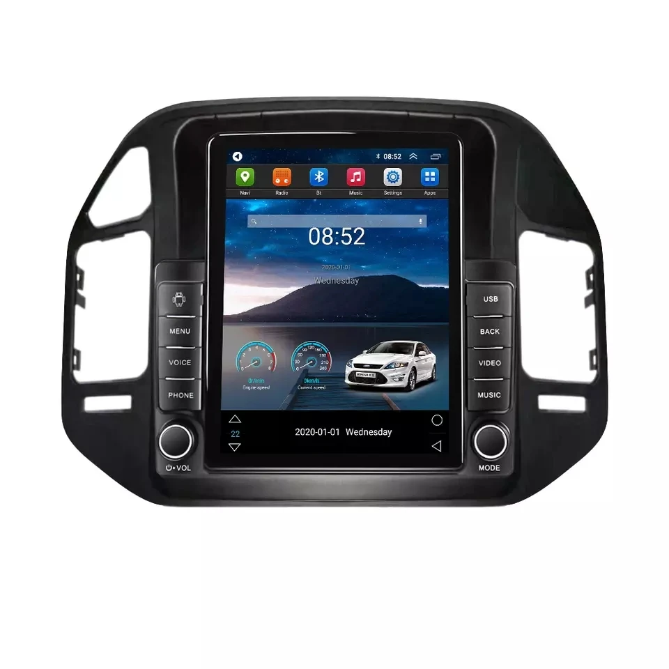 Tesla Android 11 8 + 128G стерео android для Mitsubishi Pajero V73 dvd плеер DSP GPS BT 360 камера автомобильное радио