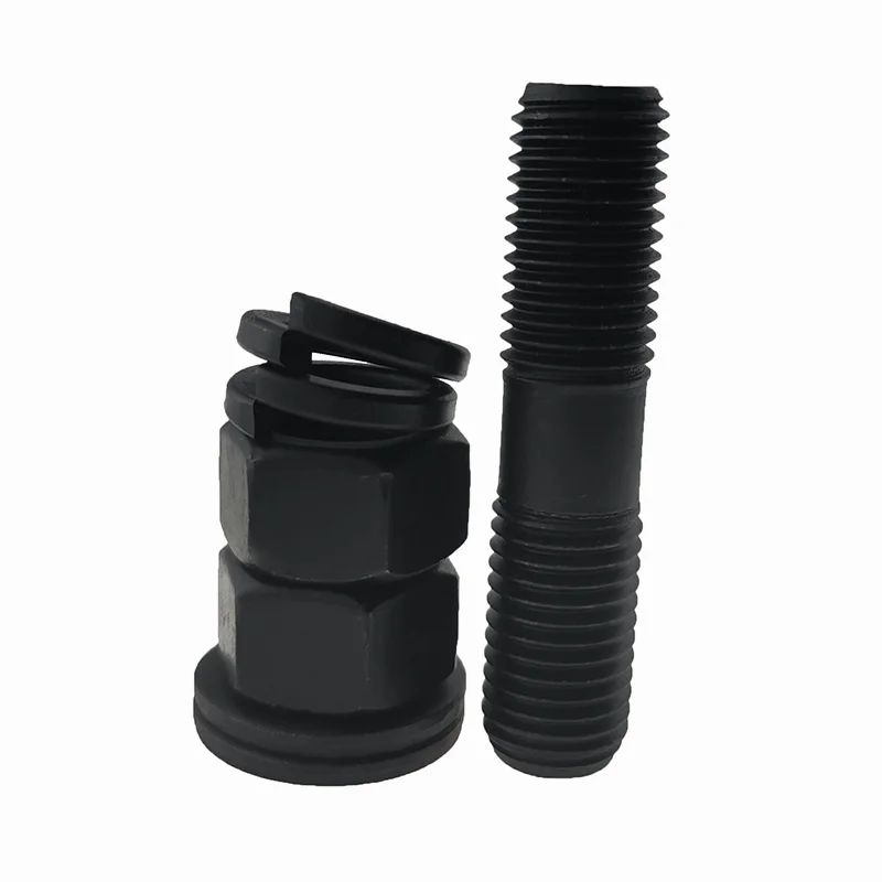 Astm a193 класс b7 b8 b16 din 976 unc оцинкованная сталь с двусторонней резьбой болты полной