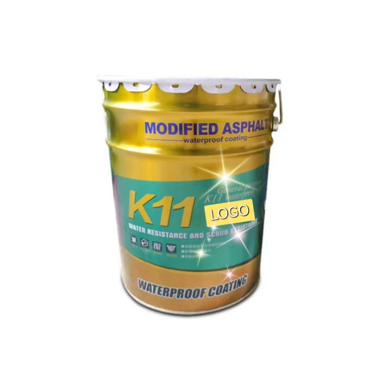 Polyurethane PU Waterproof Paint WaterResistant Swimming Pool Kitchen Coating Material waterbased acrylic polymer for Wall Floor