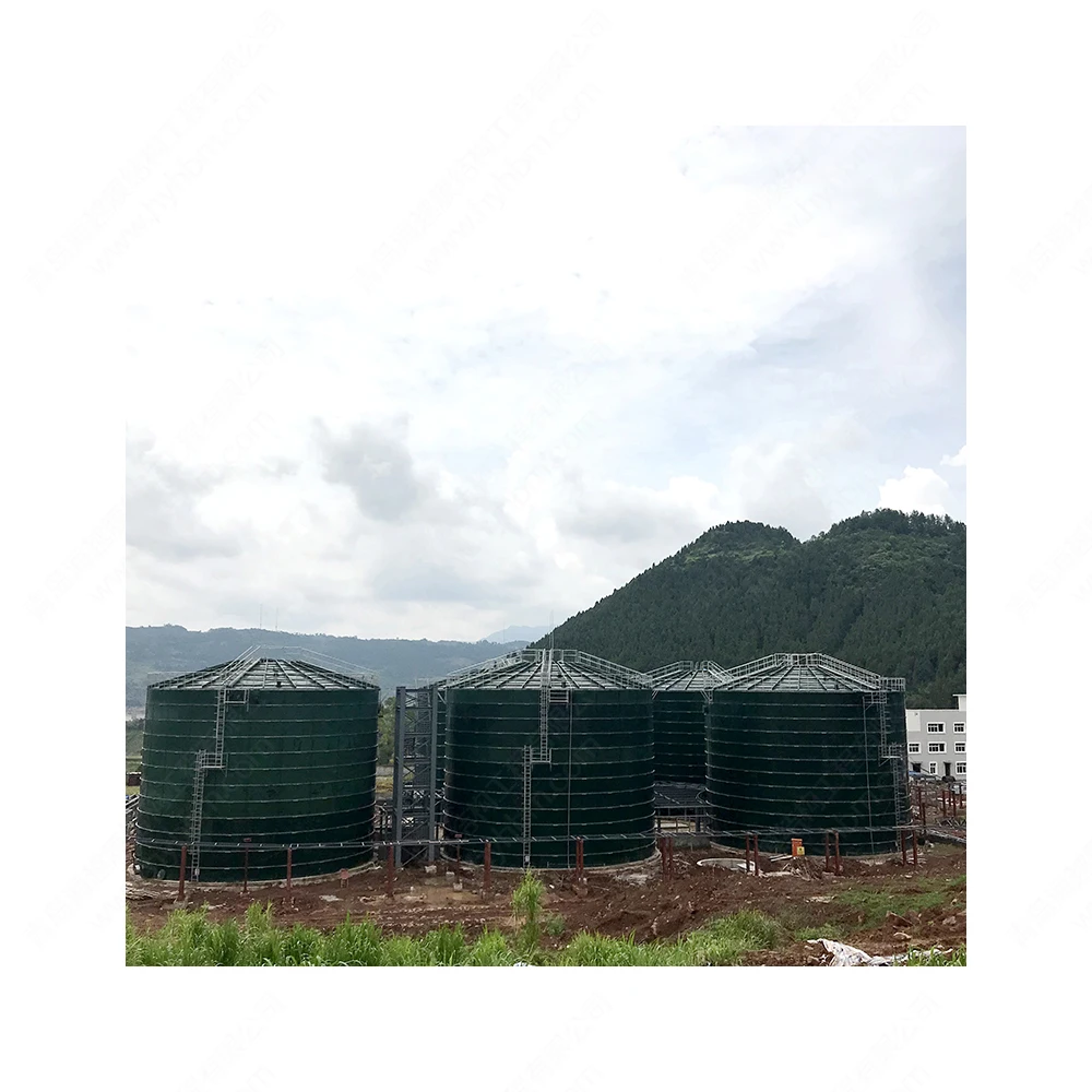 HY hot sale Custom large size 5000l water tank 50000 liter enamel assembly water storage tank for waste