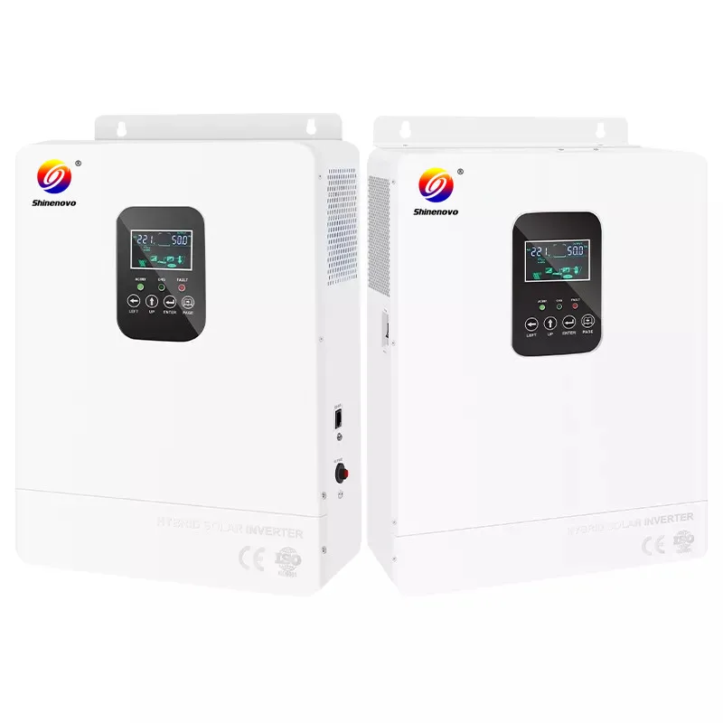 High Frequency 1000w 220 12V 24V MPPT 60A Controller APP optional Work Without Battery Hybrid Solar Inverter charger