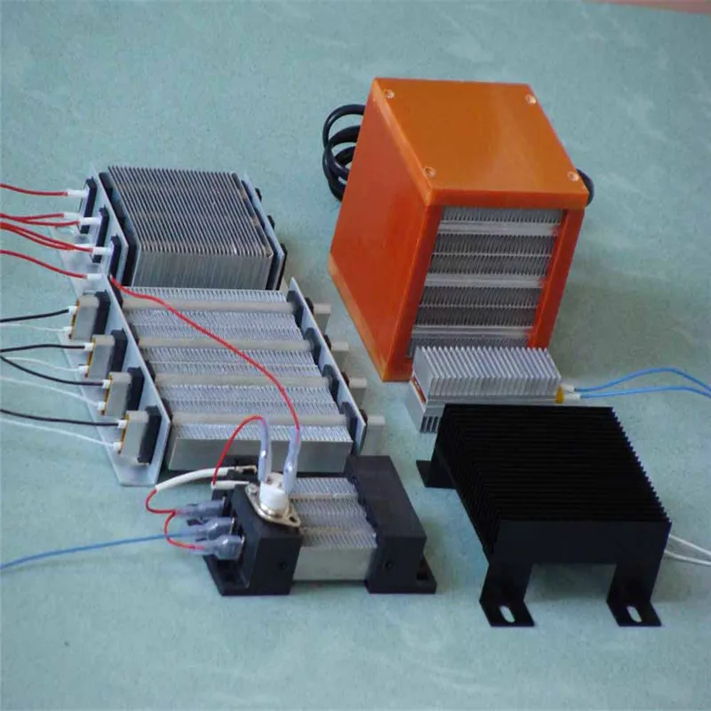 Space room vehicle PTC air heater