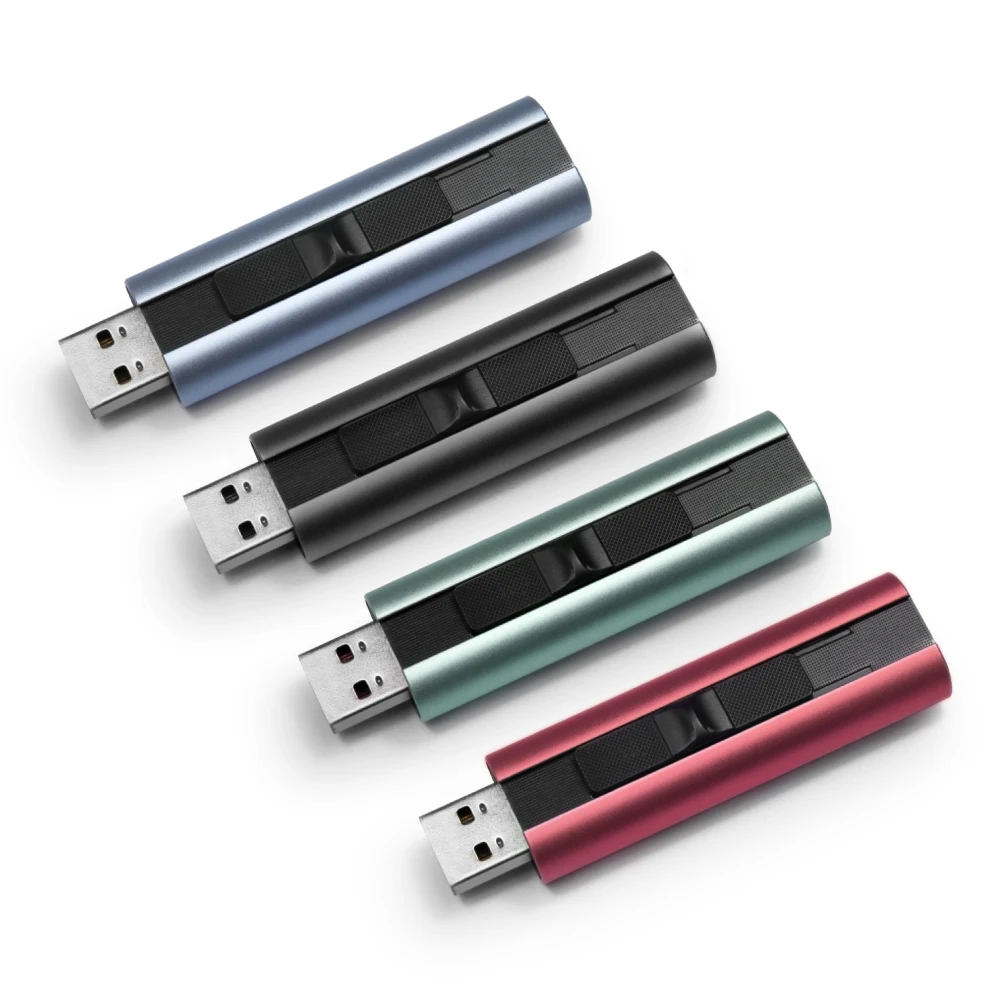 
Wholesale Push Pull USB pen drive USB Flash Drive 16GB 64GB 128GB USB 3.0 Encryption Pen Drive Memory Stick from taiwan 