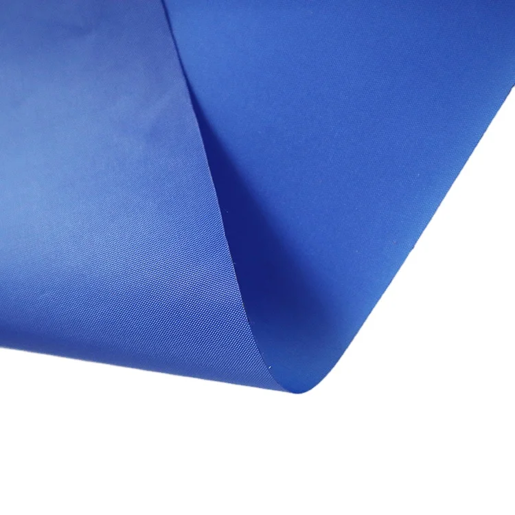 210 T Solid Color PA Coated 63D Stocklots 54gsm Shower Curtain Shopping Toy Storage Bag Polyester Taffeta Fabric