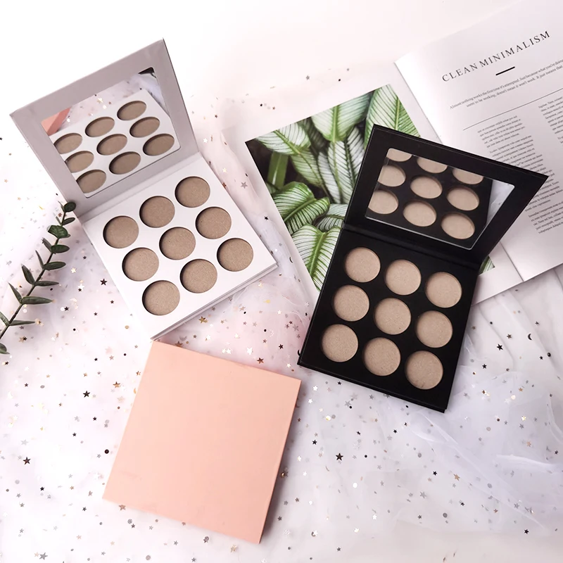 Halloween big promotion ! 37mm Single Eye Shadow Make Up Magnetic Eyeshadow Pans Eye Shadow Refill Pans for Pro Palette OEM