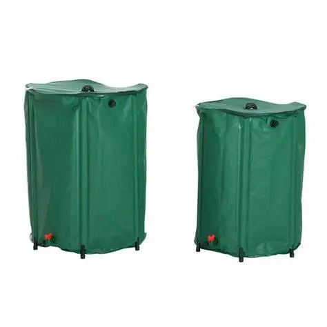 PVC Collapsible UV-Resistant Heavy Duty Foldable Water Tank Durable Rain Barrel