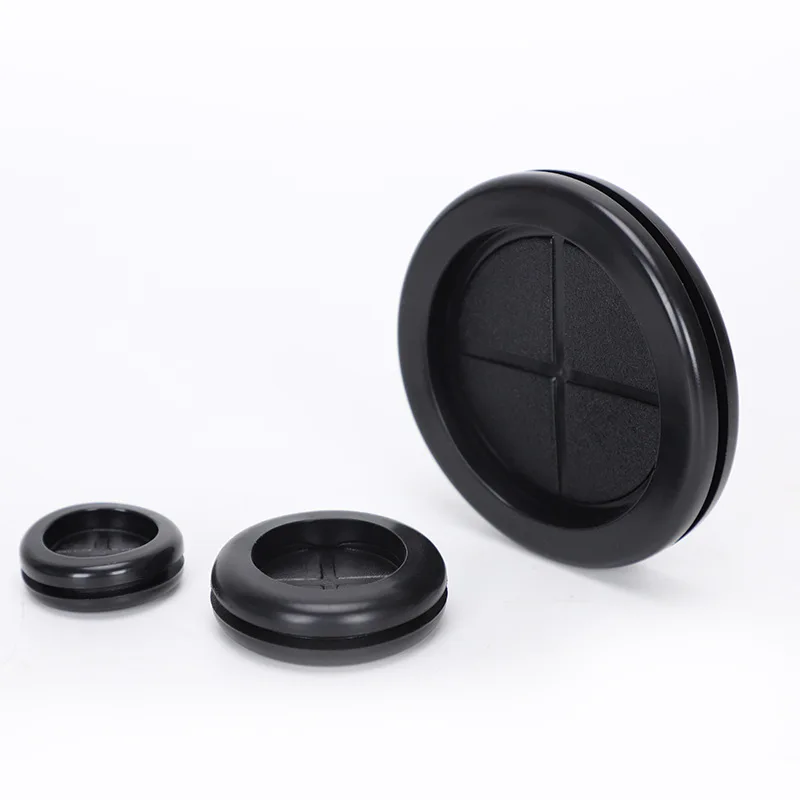 neoprene Compressor Large Black Electric Round Rubber Electronics Custom Waterproof Push In Sbr Grommet