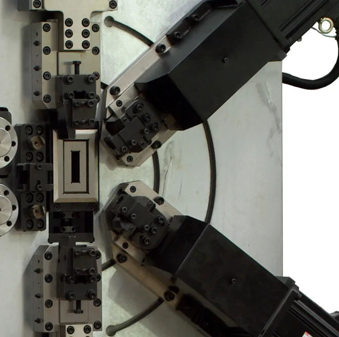 YF brand CNC-8660 cnc  tension spring  forming  machine from Zhejiang