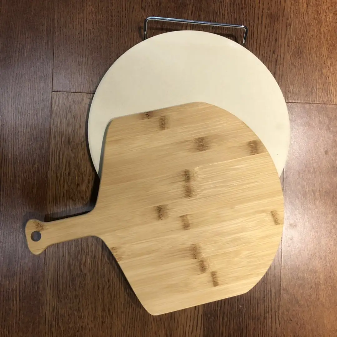 2020 Hot 12.6 inch Round Cordierite Pizza Stone for Pizza