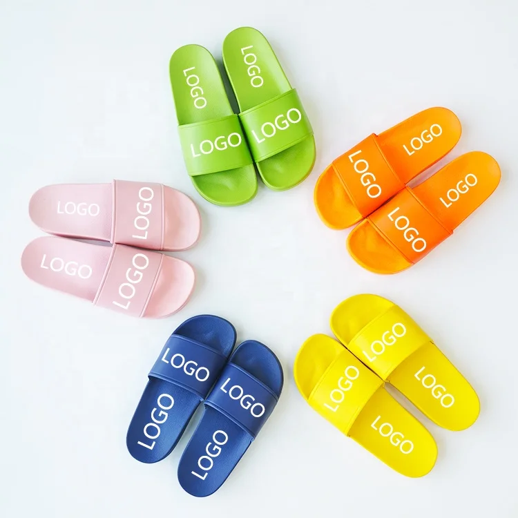 Beach Slide Shoes Footwear Personalized Simple Design Soft sole Slides Customized Logo 2025 hot selling Newest open toe Slippers