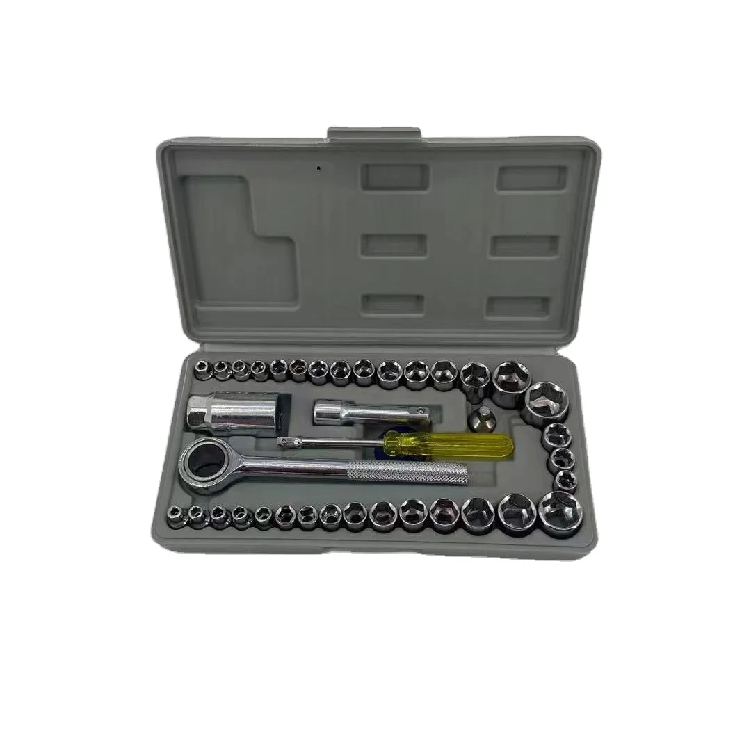 Различные типы хром-ванадиевых 40 штук набор торцевых ключей