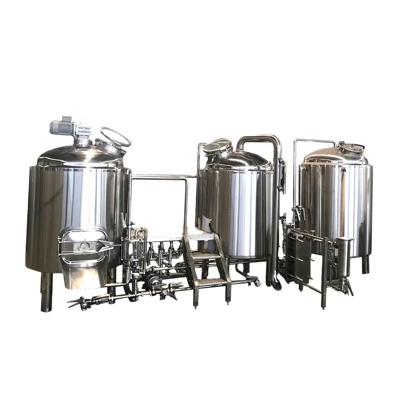 
Whisky Beer Gin Brewing Making Machine 2 Vessels Micro Brewery Equipment 