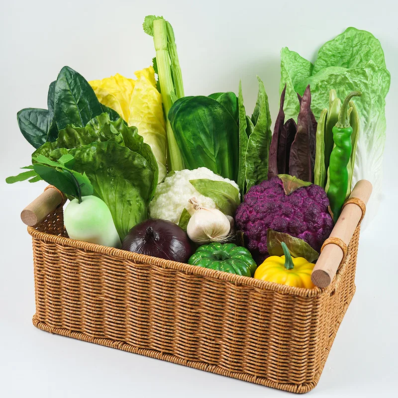 CXQD wholesale early education props studio shooting window display cabbage radish vegetable model simulation