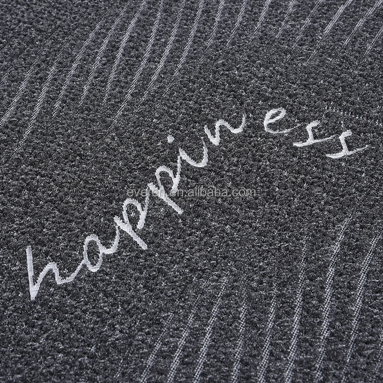 EVEREN Black 100% Polyester Jacquard Knitted Fabric for Mattress