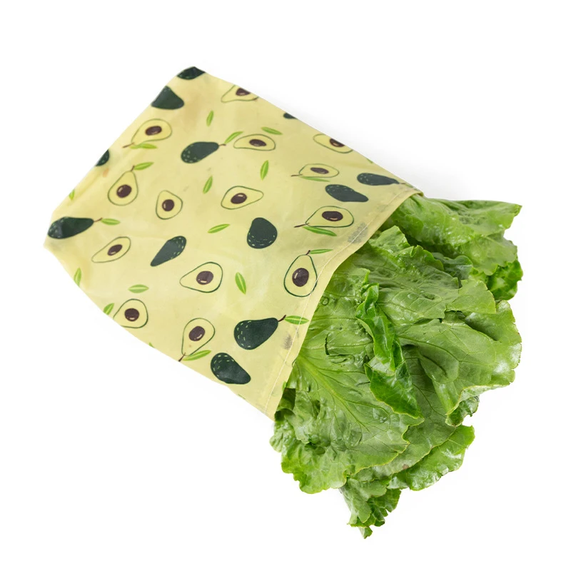 Eco-Friendly Reusable Wraps Biodegradable Reusable Food Wraps Reusable Beeswax Food Wraps