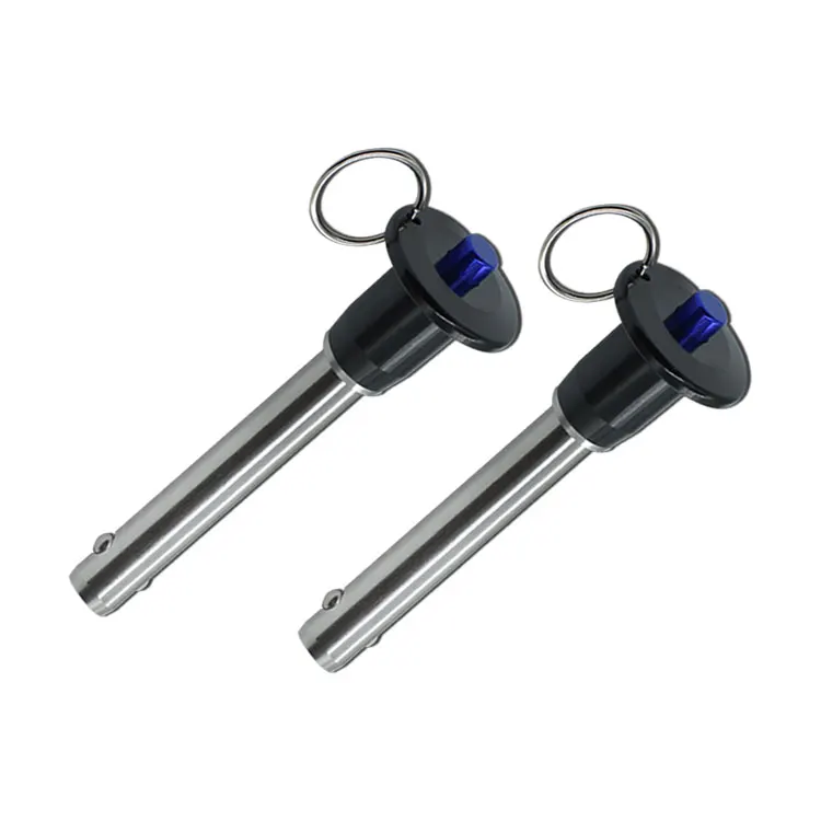 High Quality Adjustable Irregular Three Lobe Flower Head Stainless Steel Ball Locking Quick Release Pin