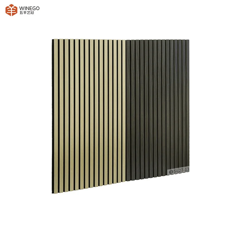 Wood Slat Acoustic Panel  Akupanel  Home Sound Absorption Wall Panel Oak Slat Panel Wood Veneer Slat Sound Proof