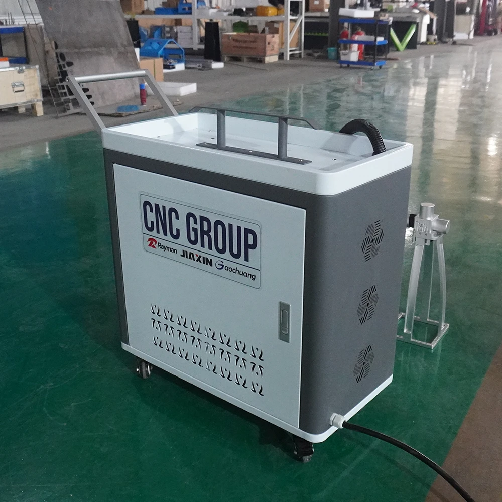 Cnc Group 300 Watt Pulse Laser Car Rust Paint Oil Stain Removal Cleaning Machine