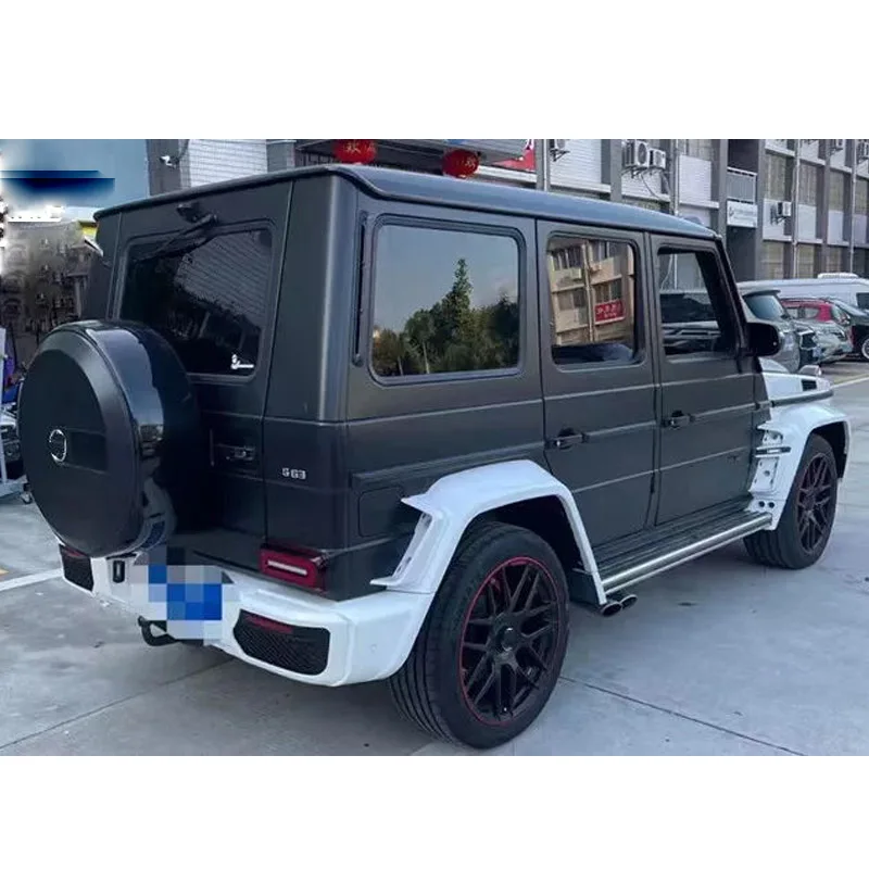 G Class W463 G500 G550 G350 Upgrade to 2020 W464 B Style Auto Body Kit Parts Facelift