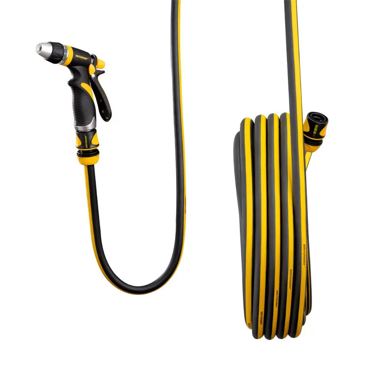 
AGL Factory Price Light Weight Water Hose Gun Car Wash High Pressure Garden Hose Set 