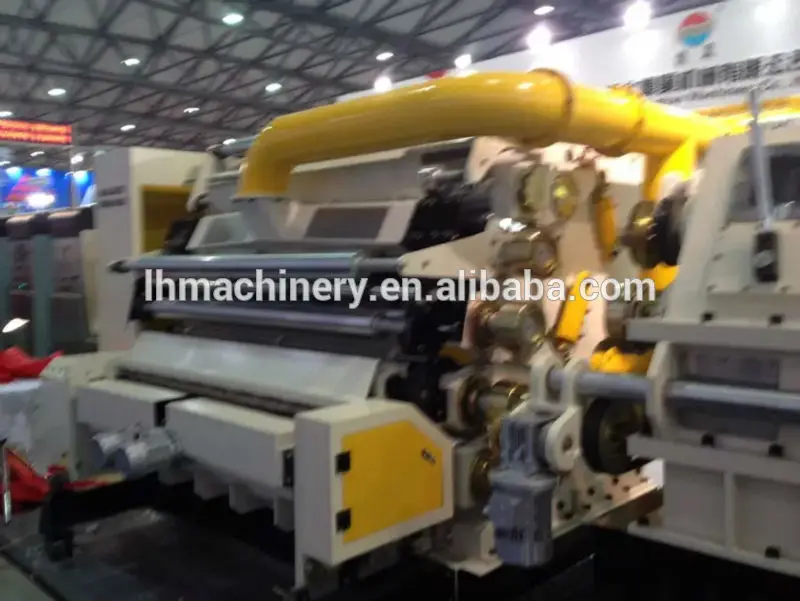 fingerless single facer corrugated cardboard machine/corugated box making machine