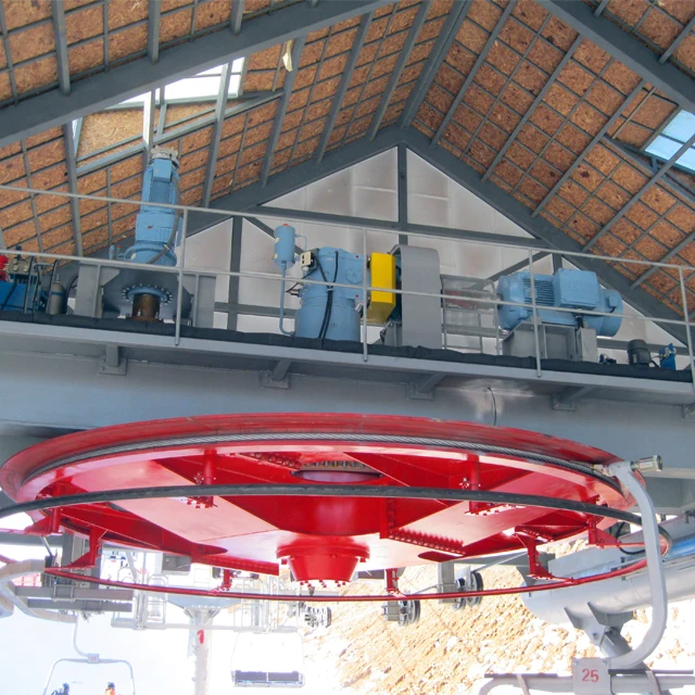 
Four-man ropeway ski for skiing ground ropeway cabins cable car Cableway manufacturer ski touring touring cable ski 