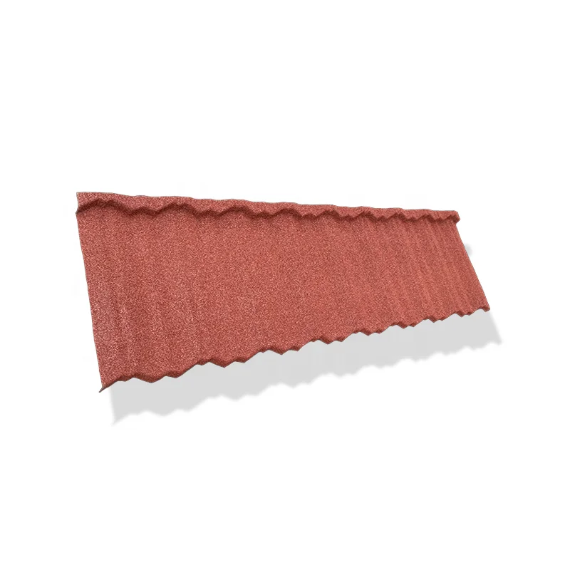 Color Roof Tiles Manufacture High Quality Stone Coated Metal Tile Classic Roofing Sheet in Online Shop
